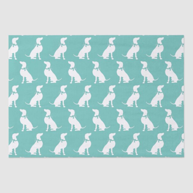 Weimaraner Dog Puppy Tissue Paper (Front)