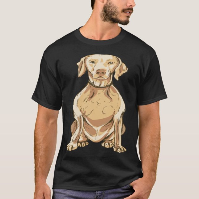 Weimaraner dog T-Shirt (Front)