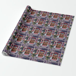 Weimaraner Dog Valentine's Day  Wrapping Paper