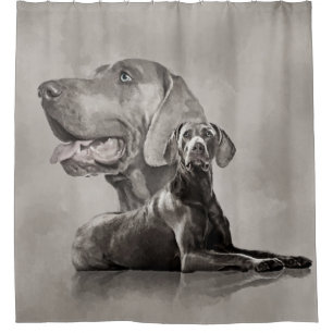 Weimaraner Dogs Collage #2
