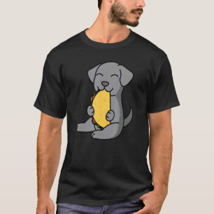Weimaraner Eating A Taco Dog T-Shirt