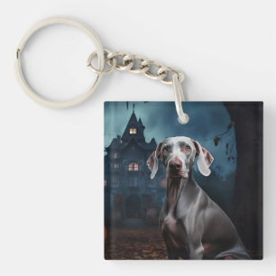 Weimaraner Halloween effroi