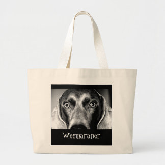 Weimaraner Large Tote Bag
