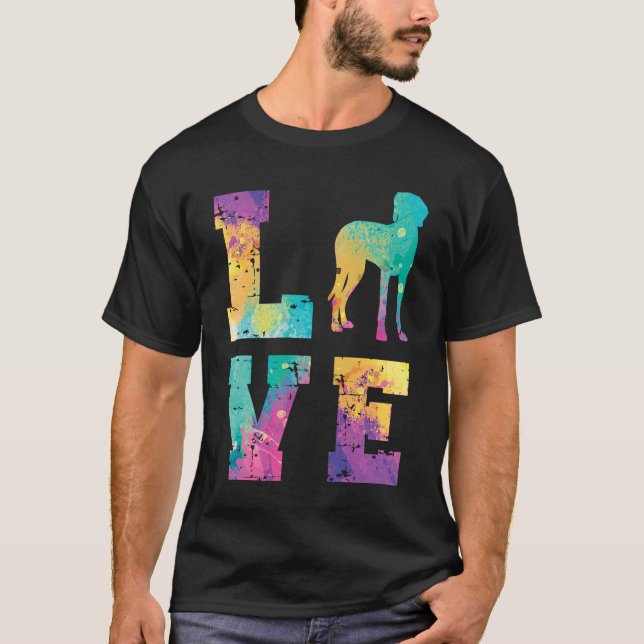 Weimaraner Love T-Shirt (Front)