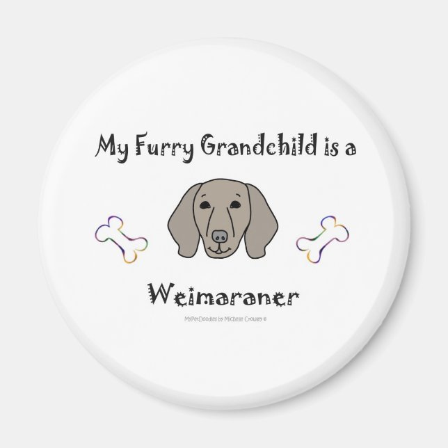 Weimaraner Magnet (Front)