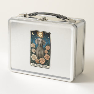 Weimaraner Metal Lunch Box