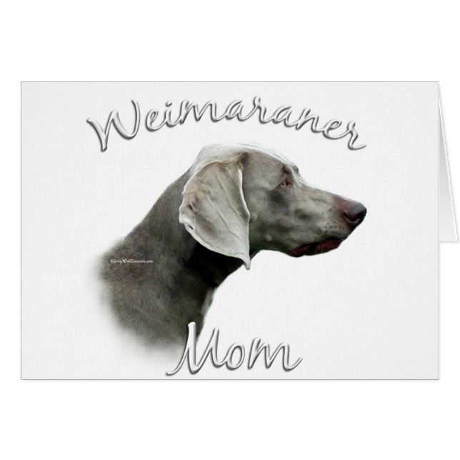 Weimaraner Mom 2 (Front Horizontal)