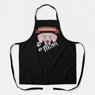 Weimaraner Mom, Dog Mom Apron