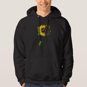 Weimaraner Mom Sunflower Weimaraner Dog Mom Mama Hoodie