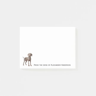 Weimaraner Personalize Notes