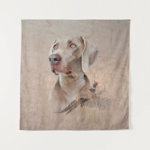Weimaraner Poster Canvas Print Tapestry