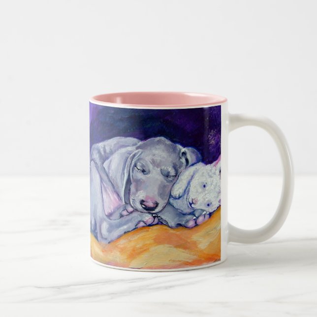 Weimaraner Puppy Mug (Right)
