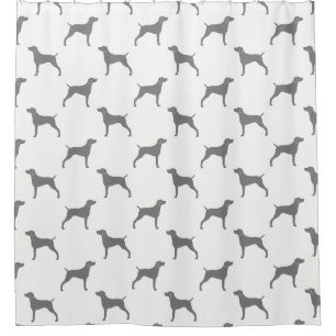Weimaraner Silhouettes Pattern