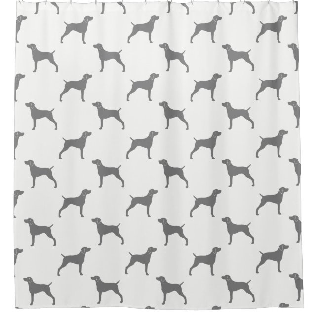Weimaraner Silhouettes Pattern (Front)