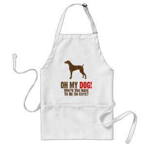 Weimaraner Standard Apron