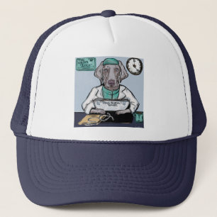 Weimaraner Trucker Hat