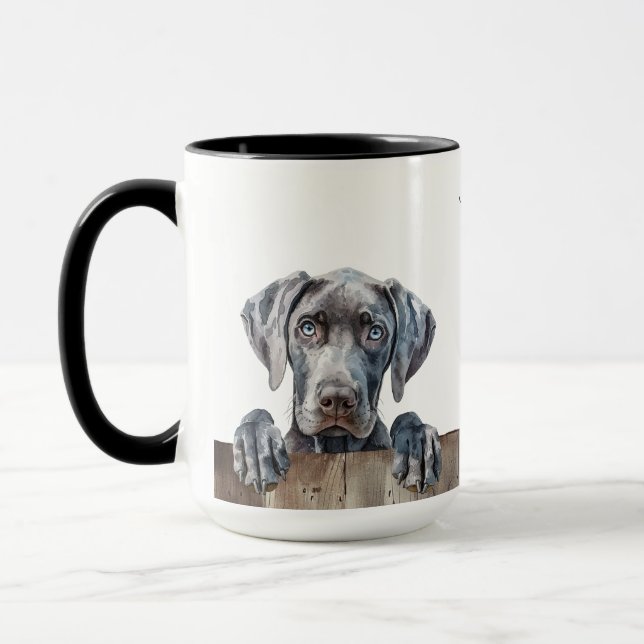 Weimarer Dog Mug (Left)