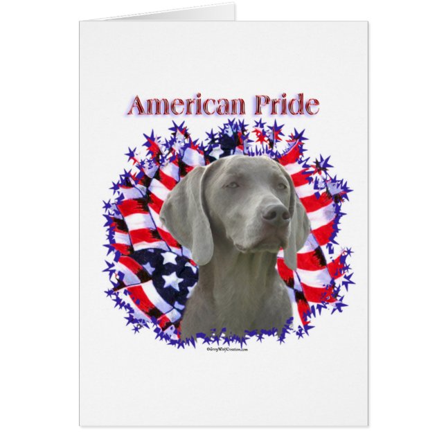 Weimeraner Pride (Devant)