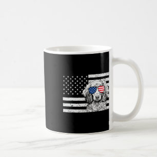 Weiner Dog 4th Of July Us American Flag Patriotic Coffee Mug