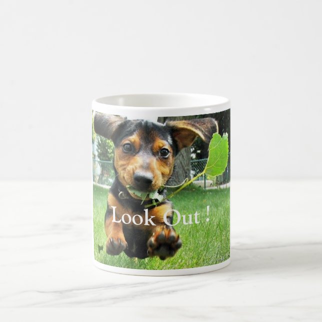 weiner dog coffee mug (Center)