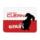 Weiner Dog, Puppy lave-vaisselle Magnet - Lait Pro