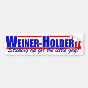 Weiner Holder '12 - Anthony Weiner - Eric Holder Bumper Sticker