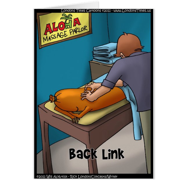 Weiner Massage aka Backlink Drôle Drôle Cadeaux &  (Devant)