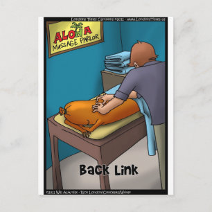 Weiner Massage aka Backlink Funny Gifts & Cards