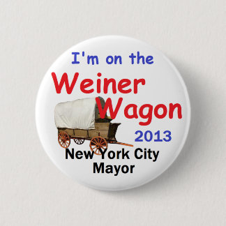 Weiner NYC Mayor 2013 2 Inch Round Button