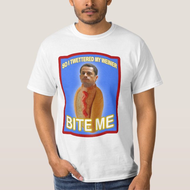 weiner tweeter T-Shirt (Front)