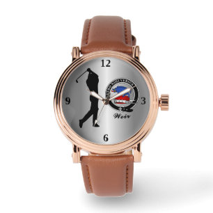 Weir Clan Badge (His) Golf   Watch