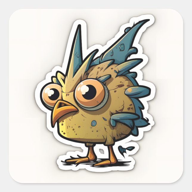 Weird animal stickers (Front)