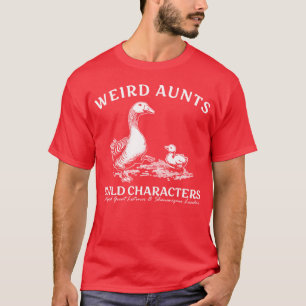 Weird Aunts Build Characters unique boy retro T-Shirt
