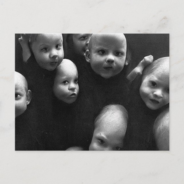 Weird Babies Postcard (Front)