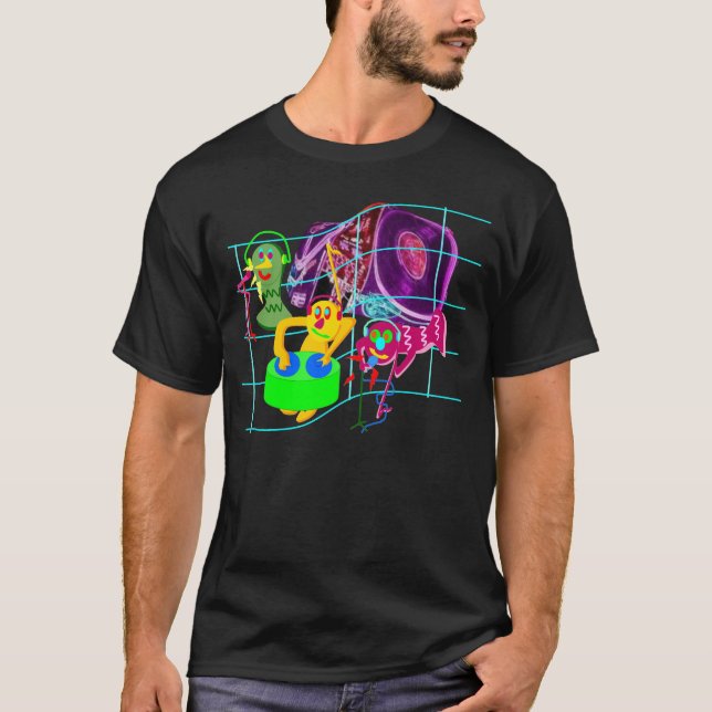 Weird DJ's Party T-Shirt (Front)