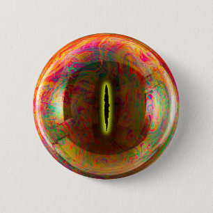 Weird Eye swirled colours 2 Inch Round Button