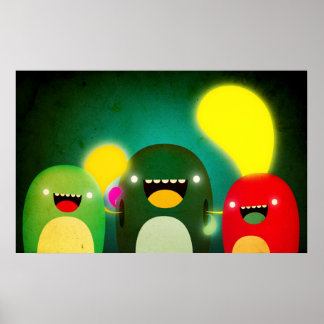 Weird friends poster