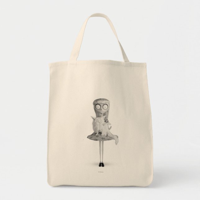 Weird Girl Tote Bag (Front)