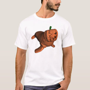 Weird Halloween Walrus T-Shirt