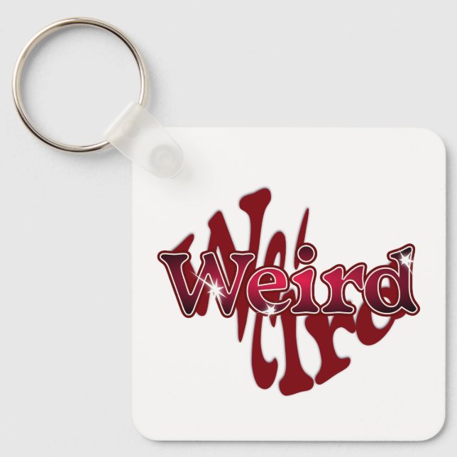 Weird Keychain (Front)