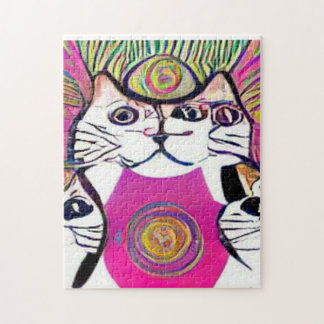 weird kool katz jigsaw puzzle