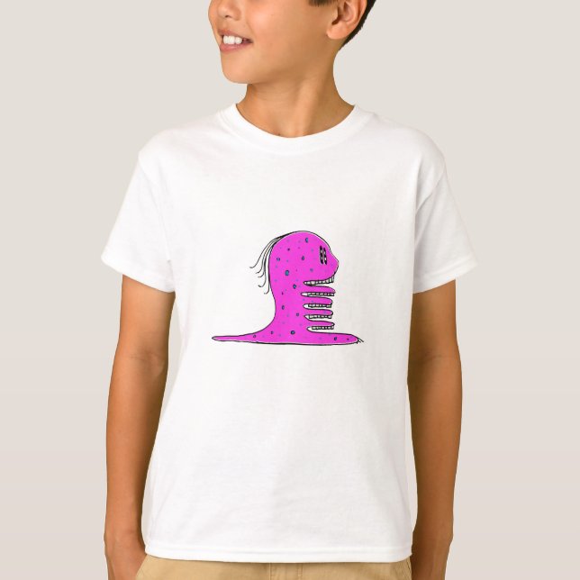 Weird monster dragon drawing T-Shirt (Front)