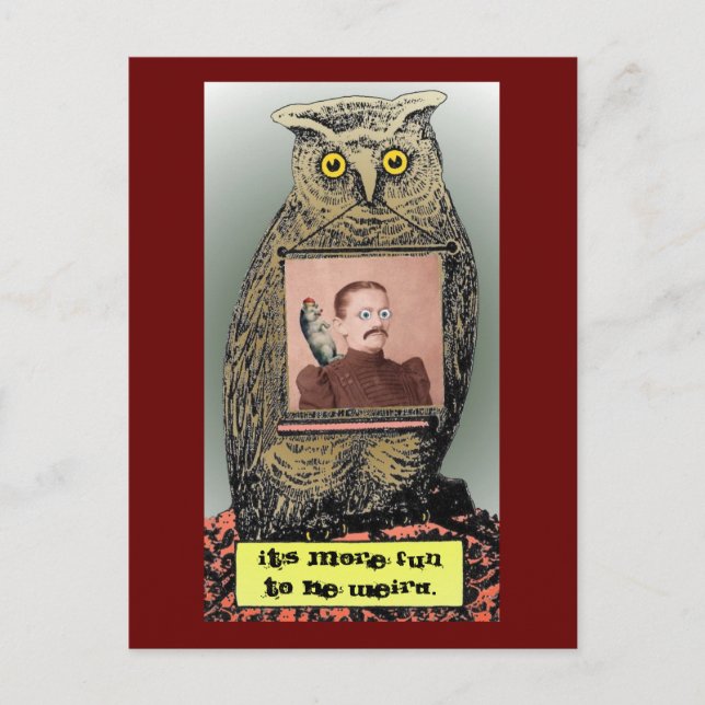 "Weird" Postcard (Front)