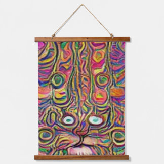 weird psychedelic kool katz 36 hanging tapestry