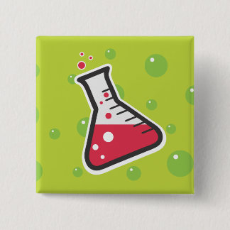 Weird Science 2 Inch Square Button