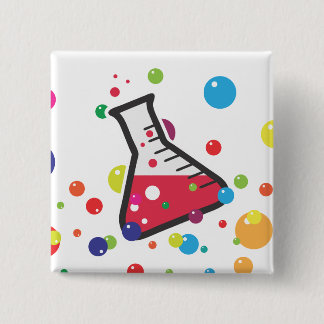 Weird Science 2 Inch Square Button