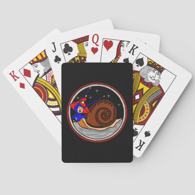 Weird Snail Playing Cards (Back)