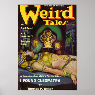 weird tales art poster