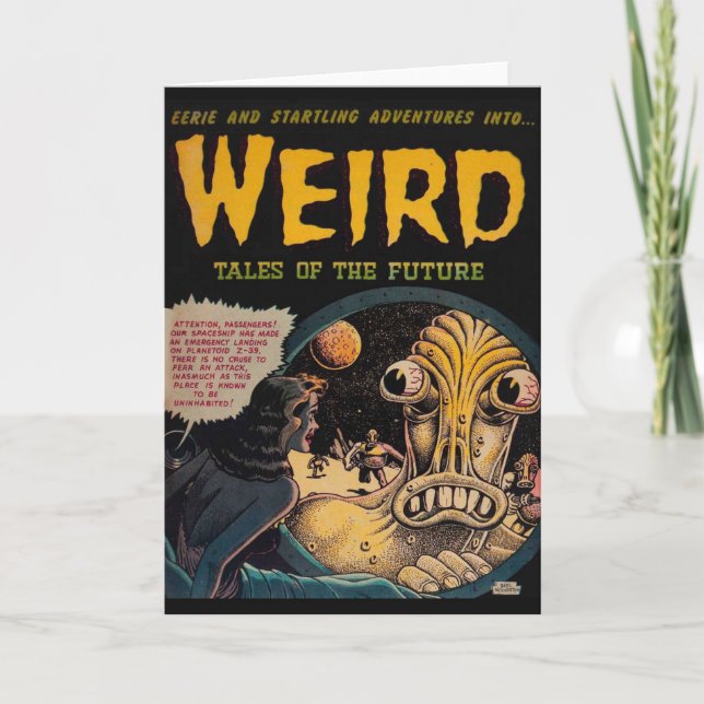 Weird Tales of The Future Card (Front)