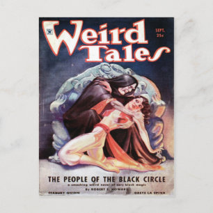 Weird Tales volume 24 number 03 September 1934 Postcard